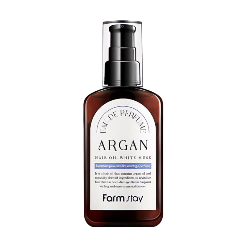 Арганова олія для волосся FarmStay Eau De Perfume Argan Hair Oil White Musk, 100 мл